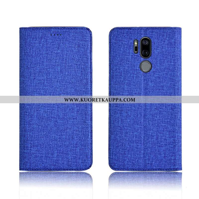 Kuori Lg G7 Thinq, Kuoret Lg G7 Thinq, Kotelo Lg G7 Thinq Silikoni Suojaus Nahkakuori Pehmeä Neste S