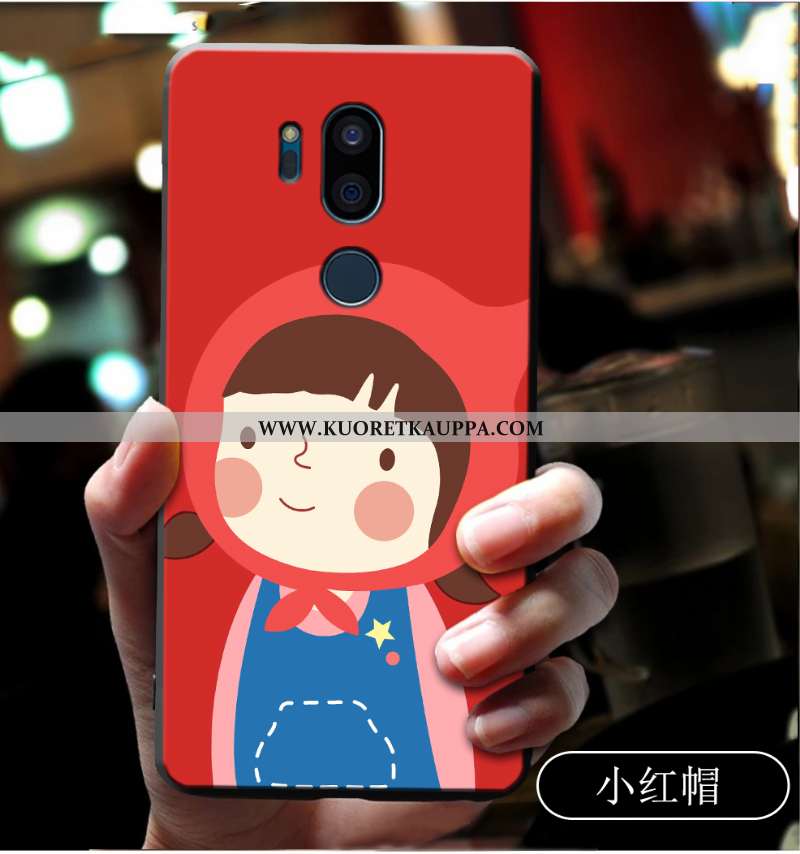 Kuori Lg G7 Thinq, Kuoret Lg G7 Thinq, Kotelo Lg G7 Thinq Silikoni Suojaus Puhelimen Sarjakuva Sinin