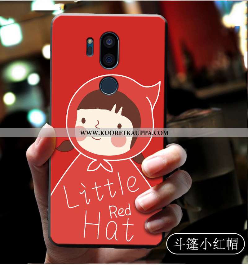 Kuori Lg G7 Thinq, Kuoret Lg G7 Thinq, Kotelo Lg G7 Thinq Silikoni Suojaus Puhelimen Sarjakuva Sinin