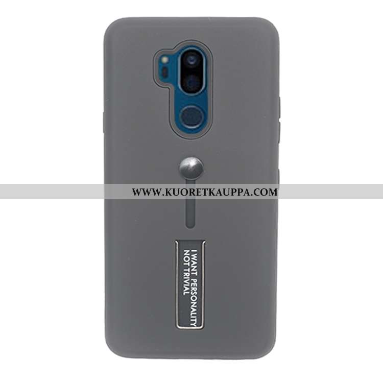 Kuori Lg G7 Thinq, Kuoret Lg G7 Thinq, Kotelo Lg G7 Thinq Silikonikuori Pesty Suede Kulta Puhelimen 