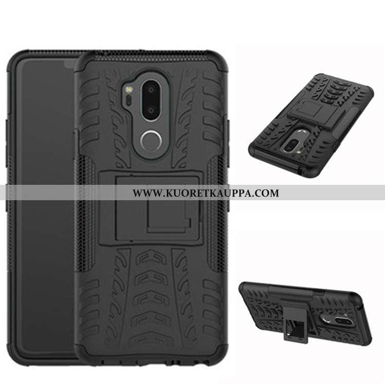 Kuori Lg G7 Thinq, Kuoret Lg G7 Thinq, Kotelo Lg G7 Thinq Suojaus All Inclusive Murtumaton Musta Puh