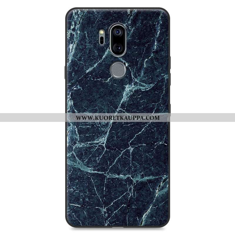Kuori Lg G7 Thinq, Kuoret Lg G7 Thinq, Kotelo Lg G7 Thinq Suojaus Kukkakuvio Puu Silikoni Khaki