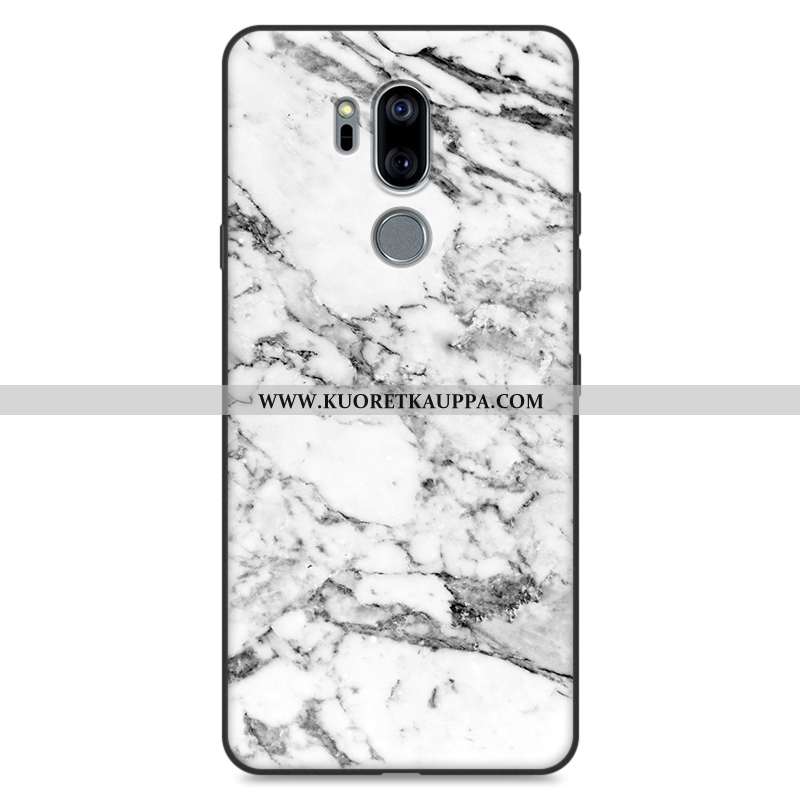 Kuori Lg G7 Thinq, Kuoret Lg G7 Thinq, Kotelo Lg G7 Thinq Suojaus Kukkakuvio Puu Silikoni Khaki