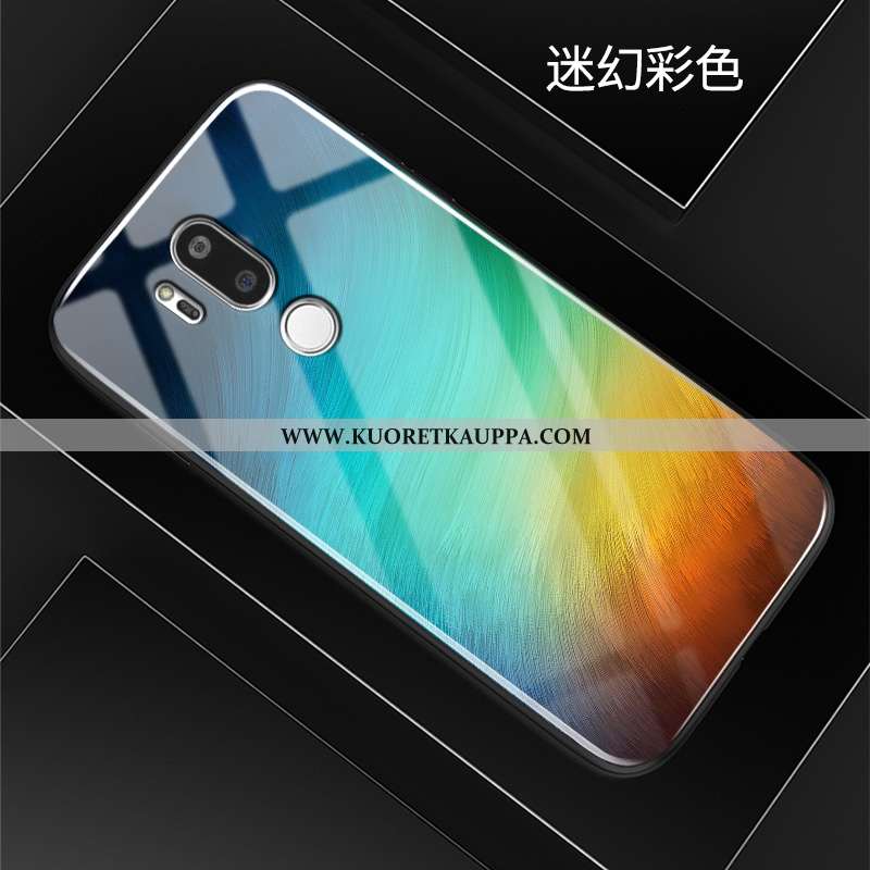 Kuori Lg G7 Thinq, Kuoret Lg G7 Thinq, Kotelo Lg G7 Thinq Suojaus Lasi Kova Puhelimen Pinkki