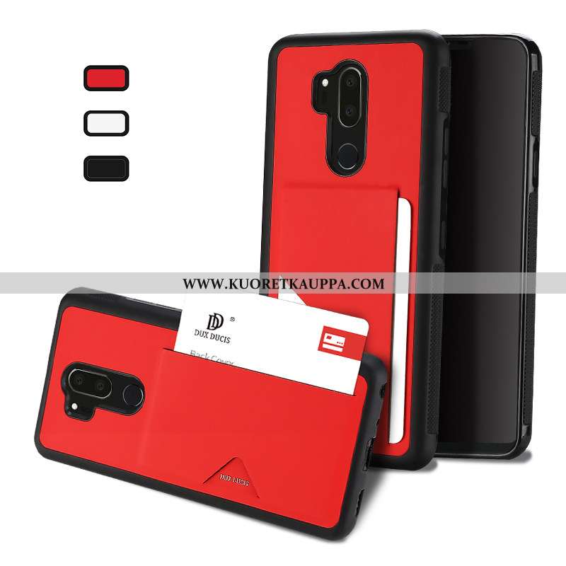 Kuori Lg G7 Thinq, Kuoret Lg G7 Thinq, Kotelo Lg G7 Thinq Suojaus Nahkakuori Liiketoiminta Murtumato