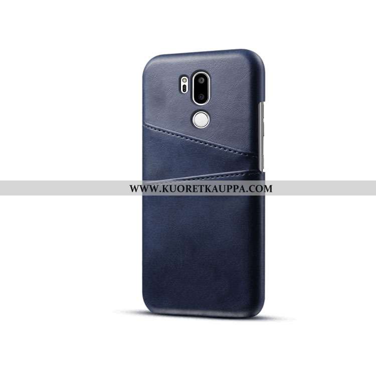 Kuori Lg G7 Thinq, Kuoret Lg G7 Thinq, Kotelo Lg G7 Thinq Suuntaus Suojaus Puhelimen Nahkakuori Must