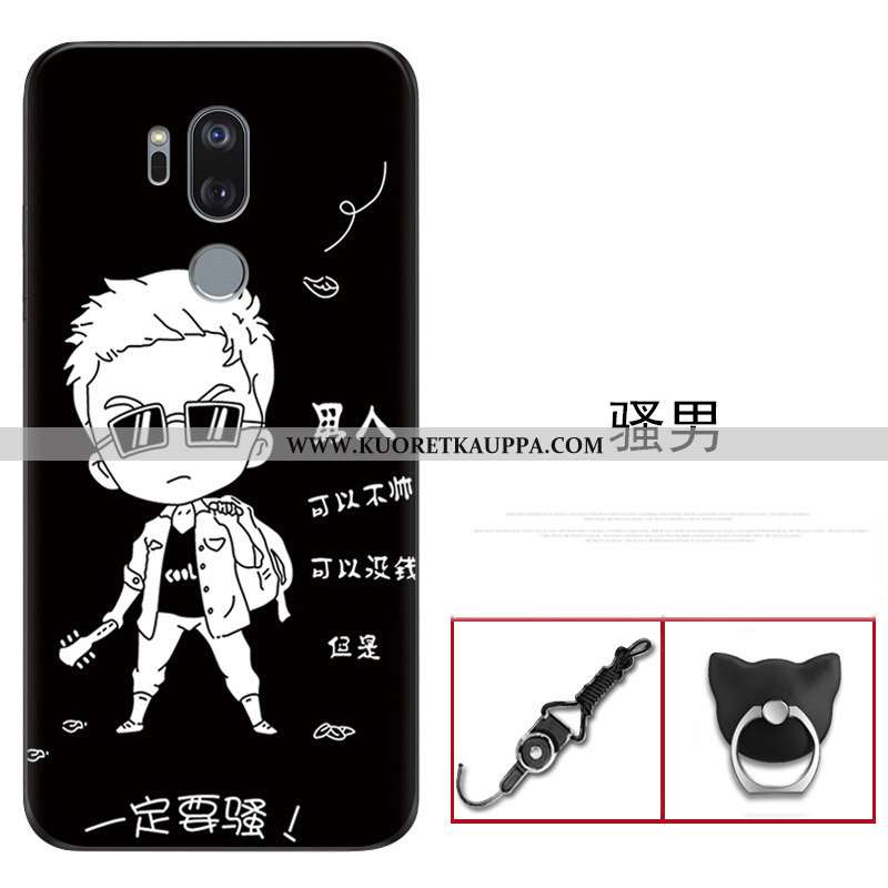 Kuori Lg G7 Thinq, Kuoret Lg G7 Thinq, Kotelo Lg G7 Thinq Ultra Pehmeä Neste Valo Läpinäkyvä Tummans