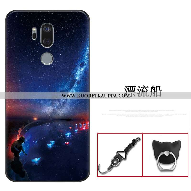 Kuori Lg G7 Thinq, Kuoret Lg G7 Thinq, Kotelo Lg G7 Thinq Ultra Pehmeä Neste Valo Läpinäkyvä Tummans