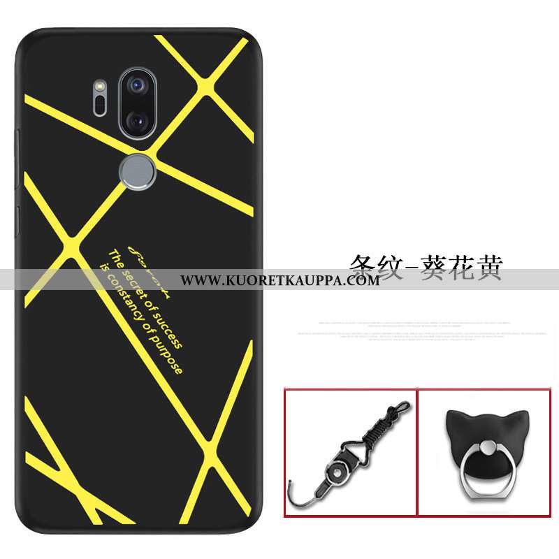 Kuori Lg G7 Thinq, Kuoret Lg G7 Thinq, Kotelo Lg G7 Thinq Ultra Pehmeä Neste Valo Läpinäkyvä Tummans