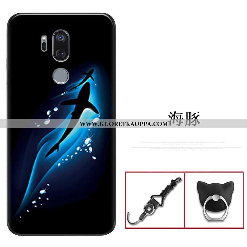 Kuori Lg G7 Thinq, Kuoret Lg G7 Thinq, Kotelo Lg G7 Thinq Ultra Pehmeä Neste Valo Läpinäkyvä Tummans