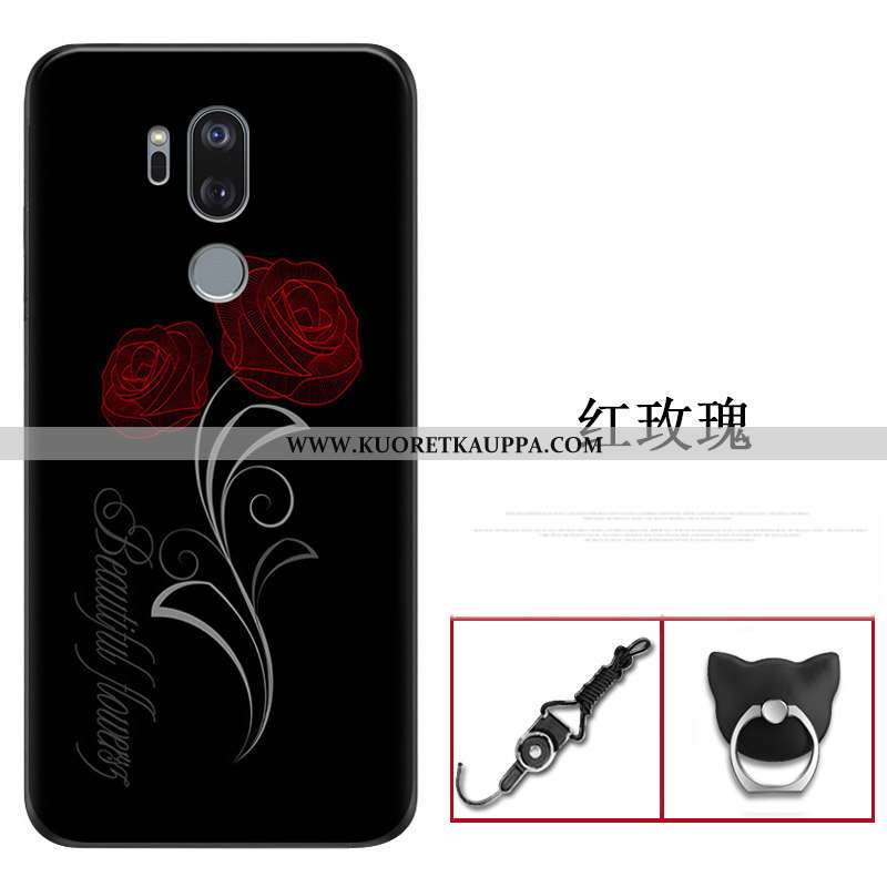 Kuori Lg G7 Thinq, Kuoret Lg G7 Thinq, Kotelo Lg G7 Thinq Ultra Pehmeä Neste Valo Läpinäkyvä Tummans