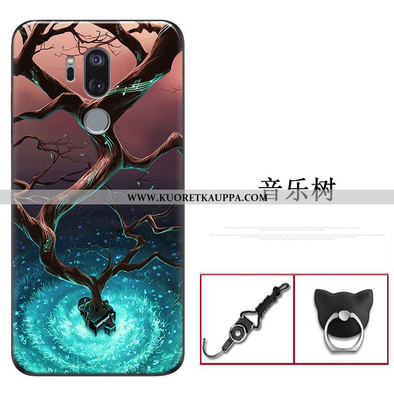 Kuori Lg G7 Thinq, Kuoret Lg G7 Thinq, Kotelo Lg G7 Thinq Ultra Pehmeä Neste Valo Läpinäkyvä Tummans