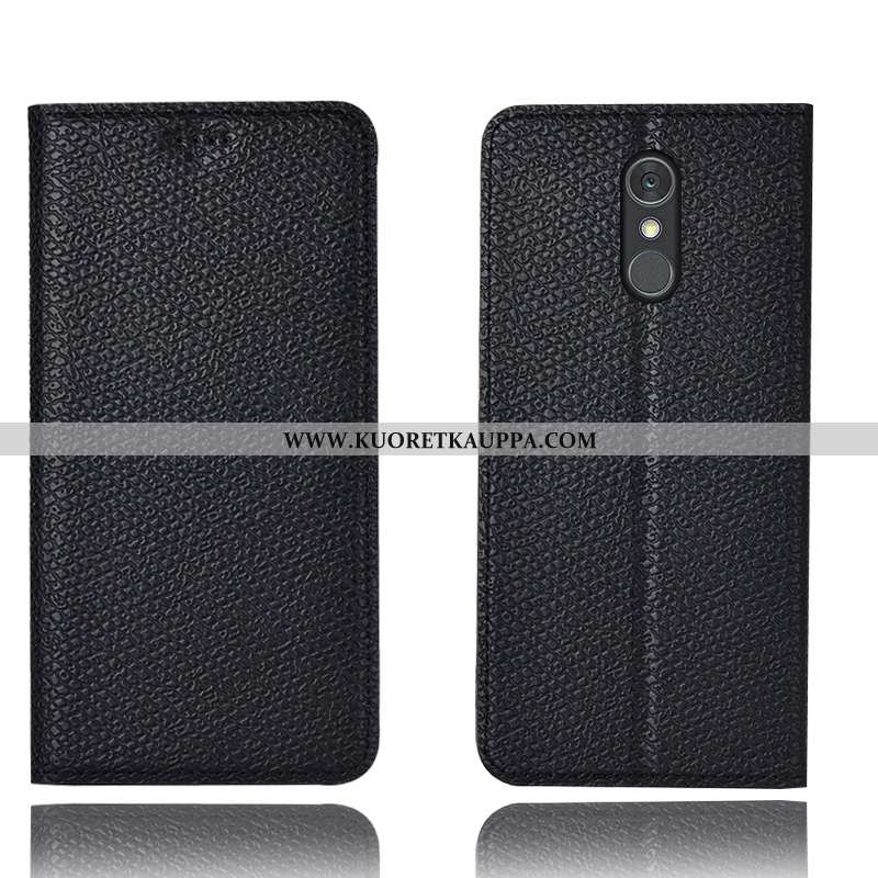 Kuori Lg Q Stylus, Kuoret Lg Q Stylus, Kotelo Lg Q Stylus Kukkakuvio Suojaus All Inclusive Ruskea