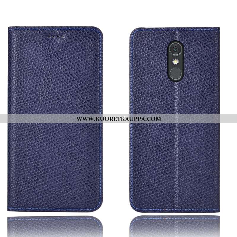 Kuori Lg Q Stylus, Kuoret Lg Q Stylus, Kotelo Lg Q Stylus Kukkakuvio Suojaus All Inclusive Ruskea