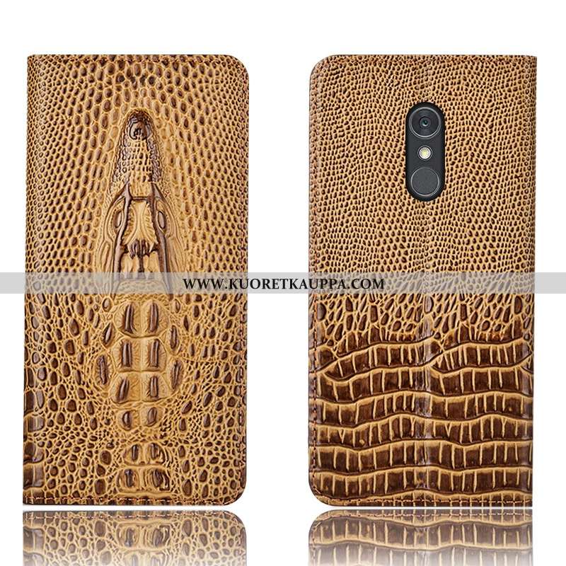 Kuori Lg Q Stylus, Kuoret Lg Q Stylus, Kotelo Lg Q Stylus Nahkakuori Suojaus Puhelimen Krokotiili Ru