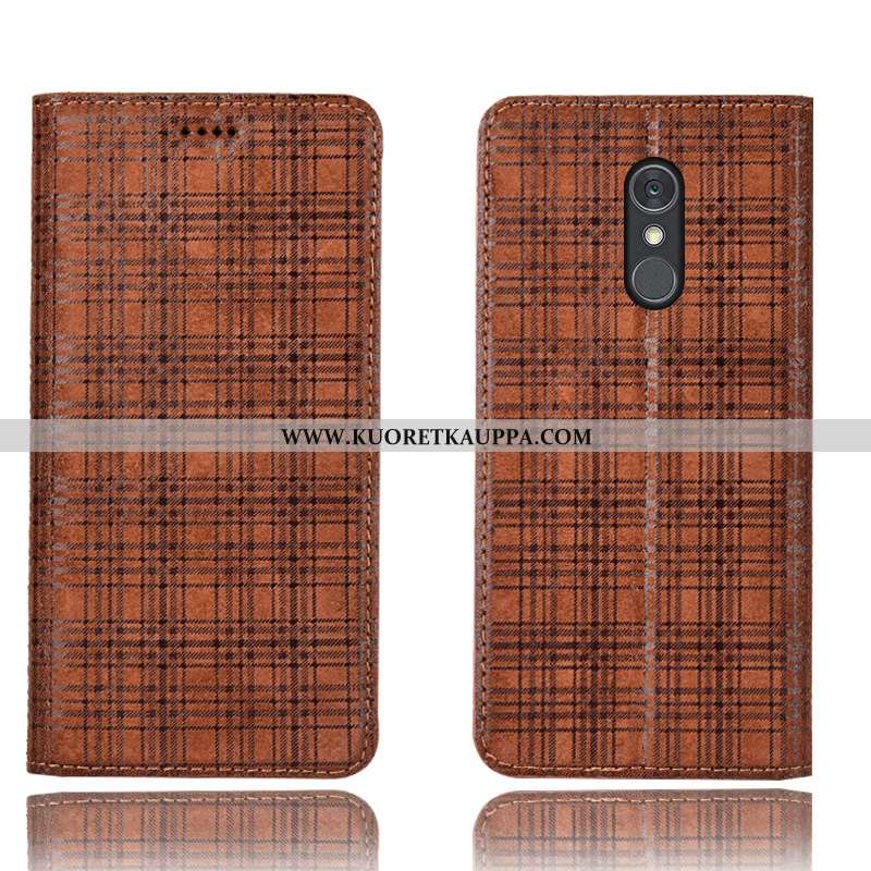 Kuori Lg Q Stylus, Kuoret Lg Q Stylus, Kotelo Lg Q Stylus Suojaus Nahkakuori Puhelimen Mustat