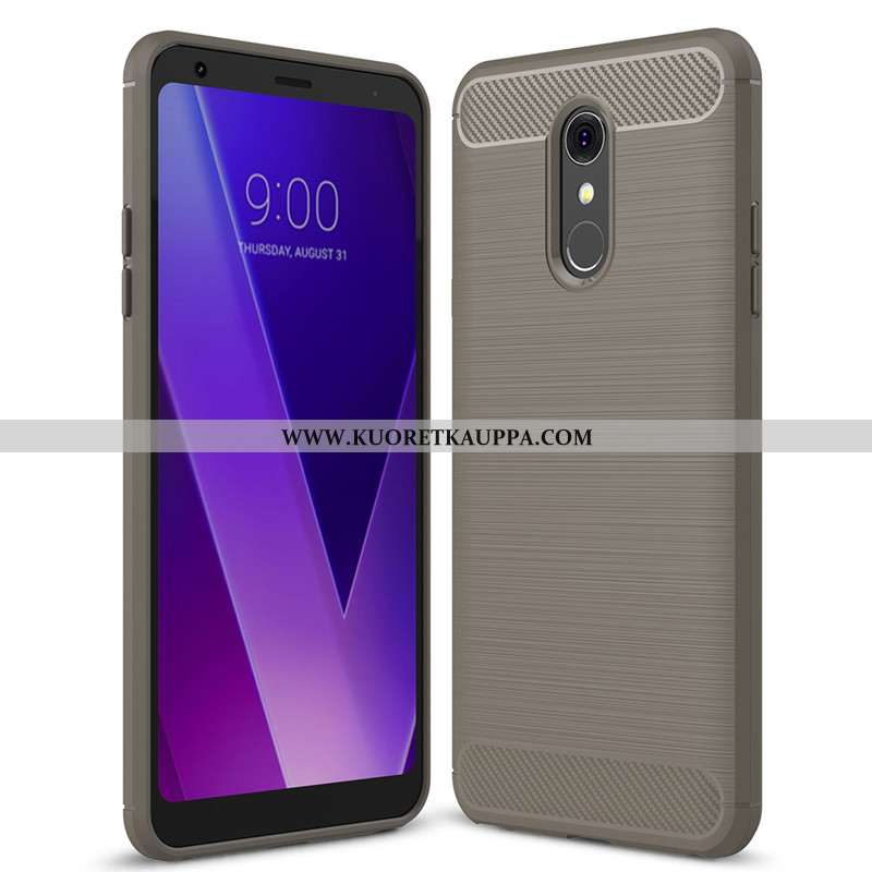 Kuori Lg Q Stylus, Kuoret Lg Q Stylus, Kotelo Lg Q Stylus Valo Silikoni Harmaa