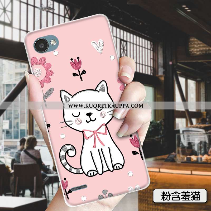 Kuori Lg Q6, Kuoret Lg Q6, Kotelo Lg Q6 Ihana Suuntaus Tila Puhelimen Vihreä