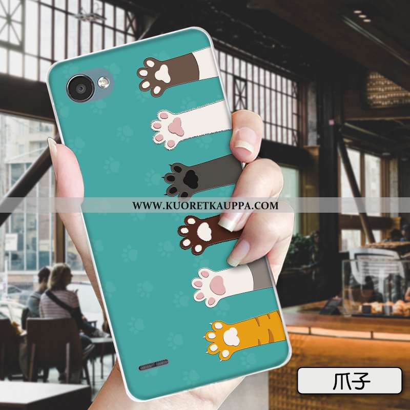 Kuori Lg Q6, Kuoret Lg Q6, Kotelo Lg Q6 Ihana Suuntaus Tila Puhelimen Vihreä