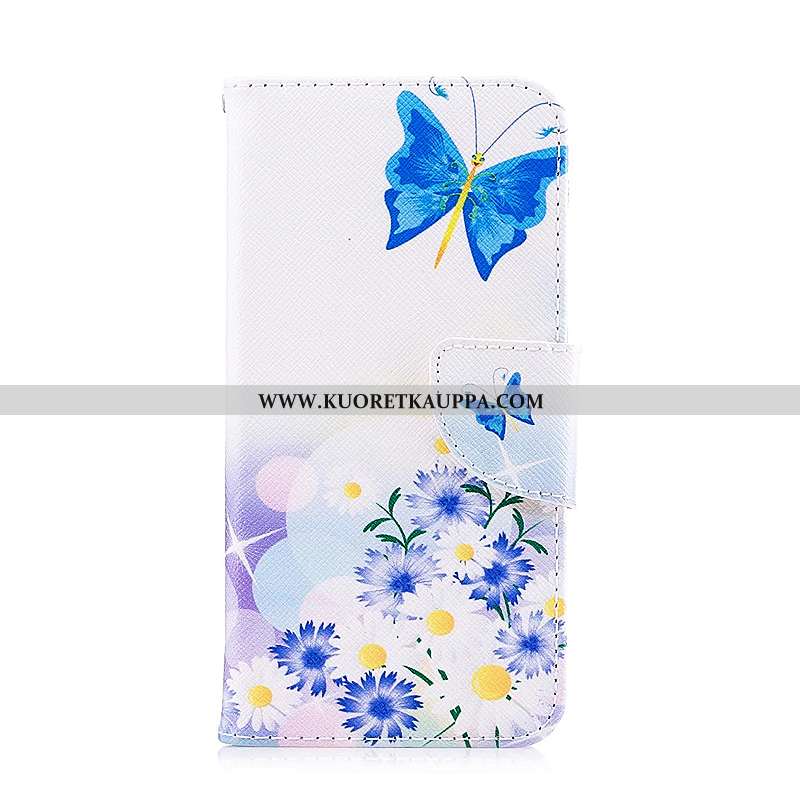 Kuori Lg Q6, Kuoret Lg Q6, Kotelo Lg Q6 Nahkakuori Suojaus Valkoinen