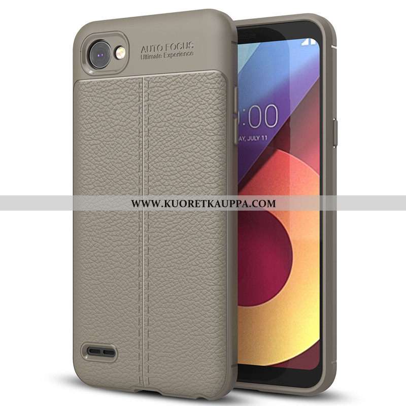 Kuori Lg Q6, Kuoret Lg Q6, Kotelo Lg Q6 Pehmeä Neste Silikoni Tila Litsi Harmaa