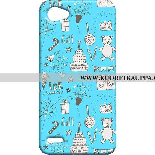 Kuori Lg Q6, Kuoret Lg Q6, Kotelo Lg Q6 Pesty Suede Kova Puhelimen Valkoinen