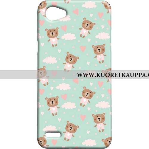 Kuori Lg Q6, Kuoret Lg Q6, Kotelo Lg Q6 Pesty Suede Kova Puhelimen Valkoinen