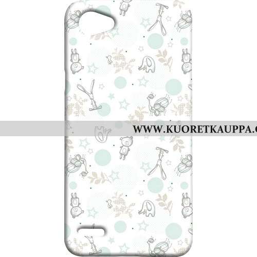 Kuori Lg Q6, Kuoret Lg Q6, Kotelo Lg Q6 Pesty Suede Kova Puhelimen Valkoinen