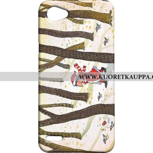 Kuori Lg Q6, Kuoret Lg Q6, Kotelo Lg Q6 Pesty Suede Kova Puhelimen Vihreä