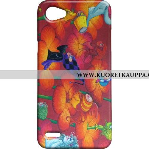 Kuori Lg Q6, Kuoret Lg Q6, Kotelo Lg Q6 Pesty Suede Puhelimen Kova Sininen