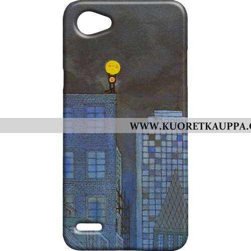 Kuori Lg Q6, Kuoret Lg Q6, Kotelo Lg Q6 Pesty Suede Puhelimen Kova Sininen