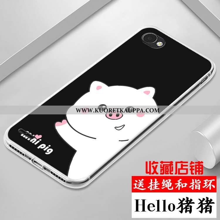 Kuori Lg Q6, Kuoret Lg Q6, Kotelo Lg Q6 Sarjakuva Silikonikuori Violetti Murtumaton