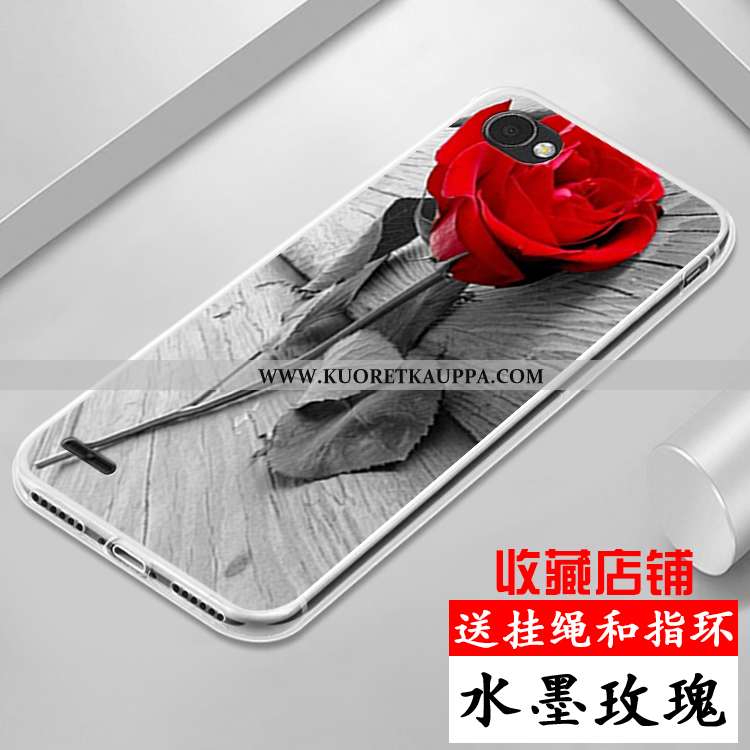 Kuori Lg Q6, Kuoret Lg Q6, Kotelo Lg Q6 Sarjakuva Silikonikuori Violetti Murtumaton