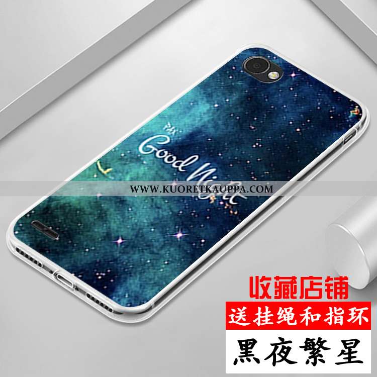 Kuori Lg Q6, Kuoret Lg Q6, Kotelo Lg Q6 Sarjakuva Silikonikuori Violetti Murtumaton