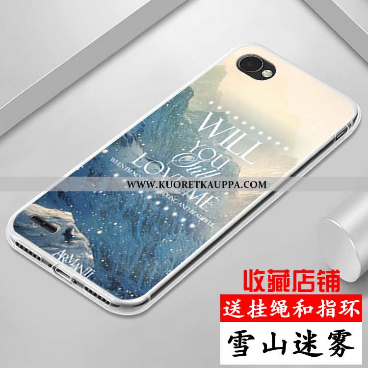 Kuori Lg Q6, Kuoret Lg Q6, Kotelo Lg Q6 Sarjakuva Silikonikuori Violetti Murtumaton