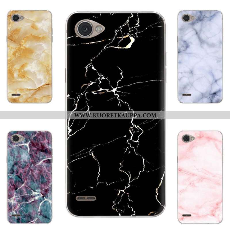 Kuori Lg Q6, Kuoret Lg Q6, Kotelo Lg Q6 Silikoni Luova Maalaus Puhelimen L Mustat