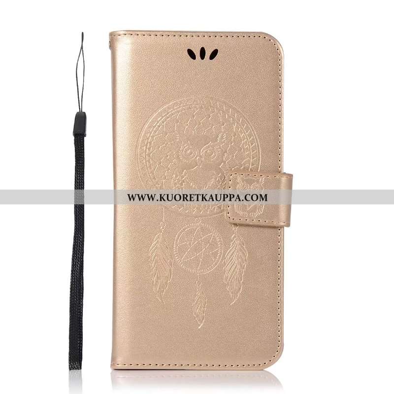 Kuori Lg Q6, Kuoret Lg Q6, Kotelo Lg Q6 Suojaus Nahkakuori Kortti Simpukka Salkku Pinkki