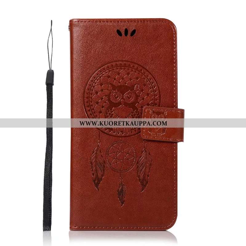 Kuori Lg Q6, Kuoret Lg Q6, Kotelo Lg Q6 Suojaus Nahkakuori Kortti Simpukka Salkku Pinkki