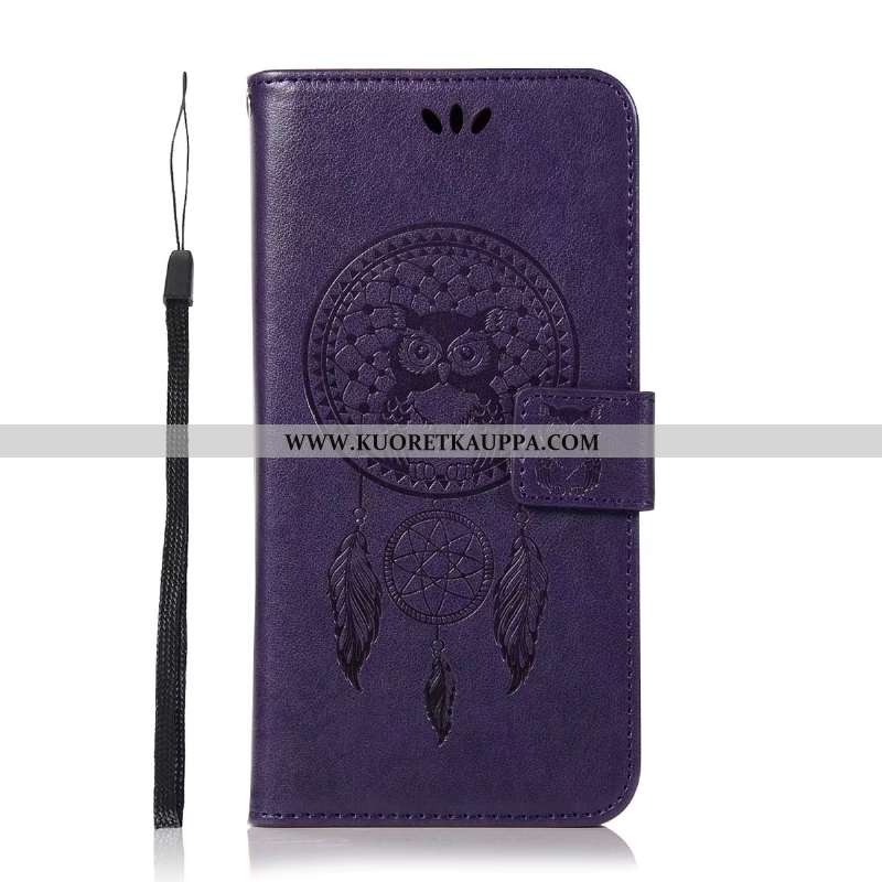 Kuori Lg Q6, Kuoret Lg Q6, Kotelo Lg Q6 Suojaus Nahkakuori Kortti Simpukka Salkku Pinkki