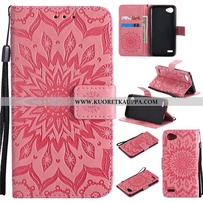 Kuori Lg Q6, Kuoret Lg Q6, Kotelo Lg Q6 Suojaus Nahkakuori Murtumaton Puhelimen Vihreä