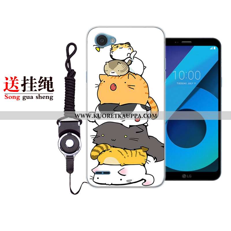 Kuori Lg Q6, Kuoret Lg Q6, Kotelo Lg Q6 Suojaus Persoonallisuus Puhelimen Ihana Tummansiniset