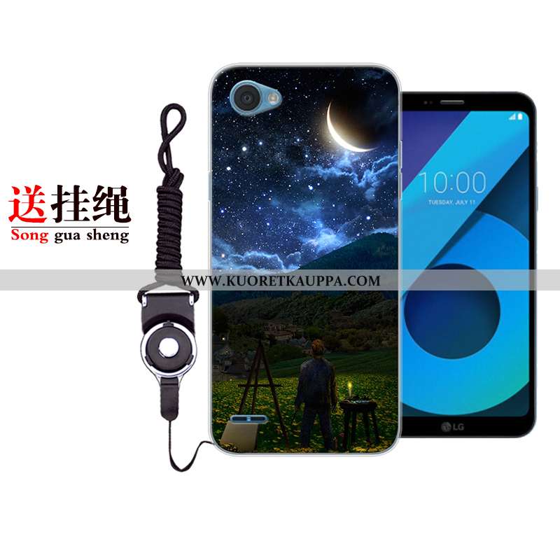 Kuori Lg Q6, Kuoret Lg Q6, Kotelo Lg Q6 Suojaus Persoonallisuus Puhelimen Ihana Tummansiniset