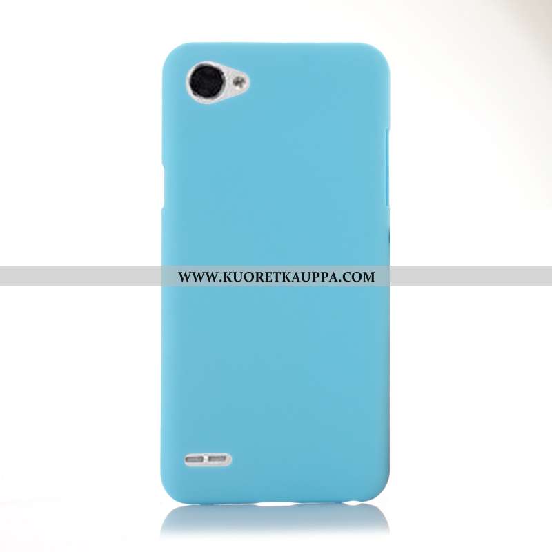 Kuori Lg Q6, Kuoret Lg Q6, Kotelo Lg Q6 Suojaus Pesty Suede Vihreä Puhelimen