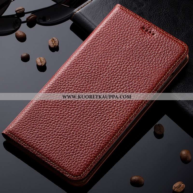 Kuori Lg Q7, Kuoret Lg Q7, Kotelo Lg Q7 Nahkakuori Aito Nahka Vanha Puhelimen Sininen