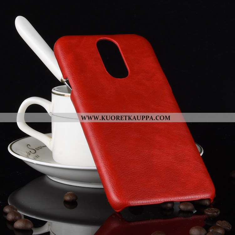 Kuori Lg Q7, Kuoret Lg Q7, Kotelo Lg Q7 Suojaus Nahka Murtumaton Litsi Punainen