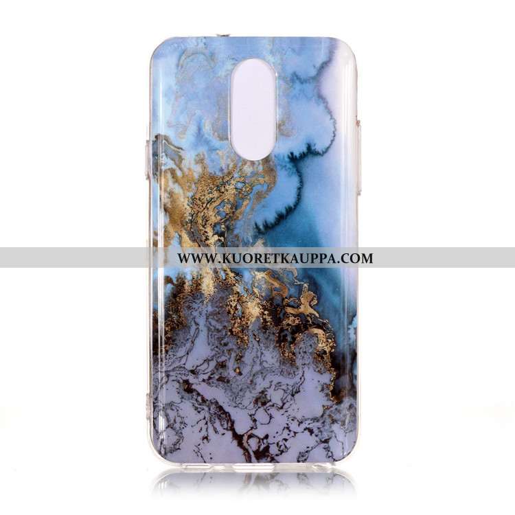 Kuori Lg Q7, Kuoret Lg Q7, Kotelo Lg Q7 Suojaus Puhelimen Tuuli Yksinkertainen Sininen