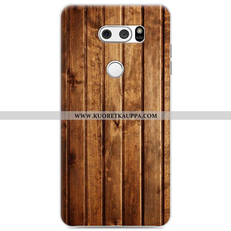 Kuori Lg V30, Kuoret Lg V30, Kotelo Lg V30 Luova Puu Persoonallisuus Kova Harmaa