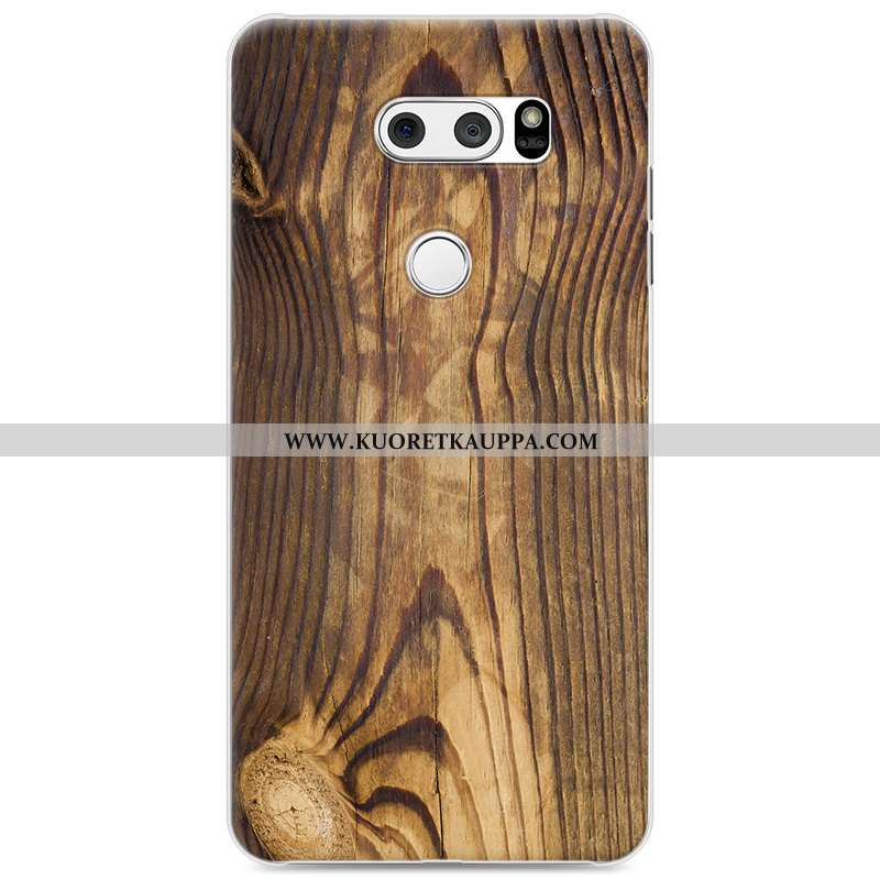 Kuori Lg V30, Kuoret Lg V30, Kotelo Lg V30 Luova Puu Persoonallisuus Kova Harmaa