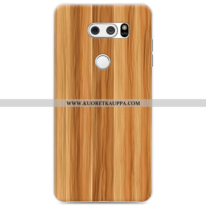 Kuori Lg V30, Kuoret Lg V30, Kotelo Lg V30 Luova Puu Persoonallisuus Kova Harmaa