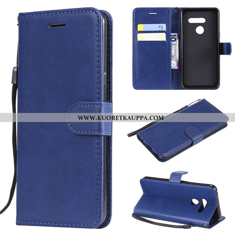 Kuori Lg V30, Kuoret Lg V30, Kotelo Lg V30 Nahkakuori Suojaus Puhelimen Sininen